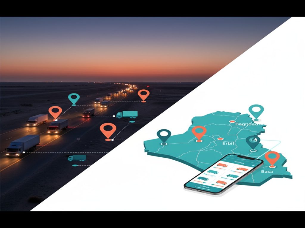 freight forwarding services iraq logistics operations in modern Iraq warehouse facility - freight services iraq