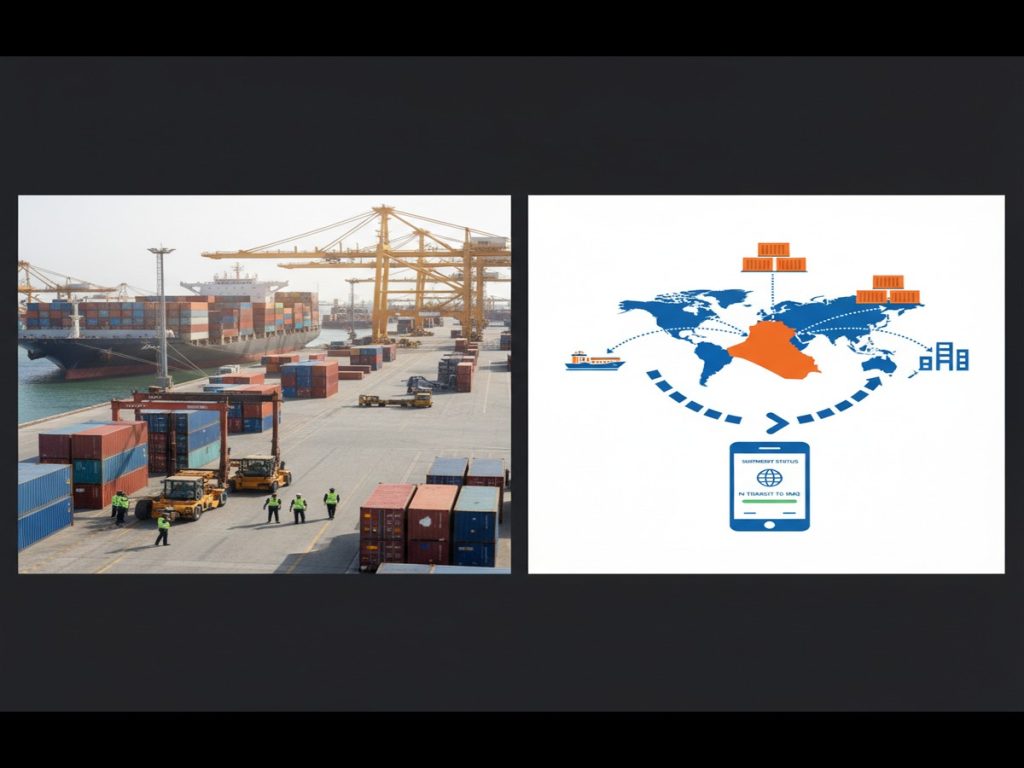 importer of record service iraq logistics operations in modern Iraq warehouse facility - IOR agent iraq
