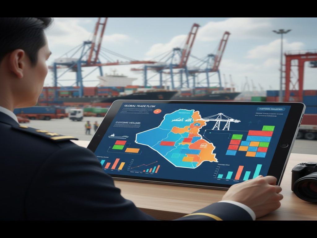 cargo clearance services iraq logistics operations in modern Iraq warehouse facility - cargo clearance iraq