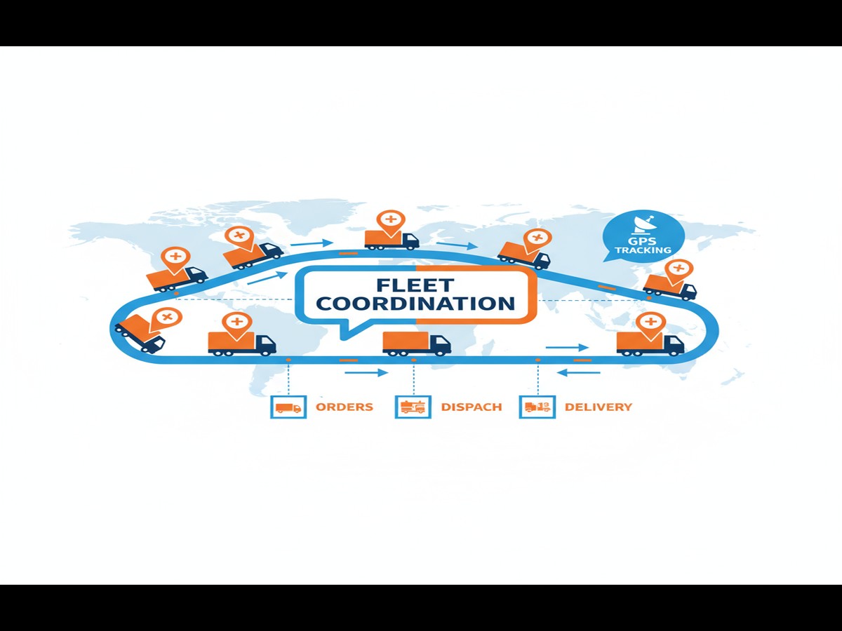 Workers managing freight forwarding services iraq shipments at Iraq customs clearance facility - freight services iraq