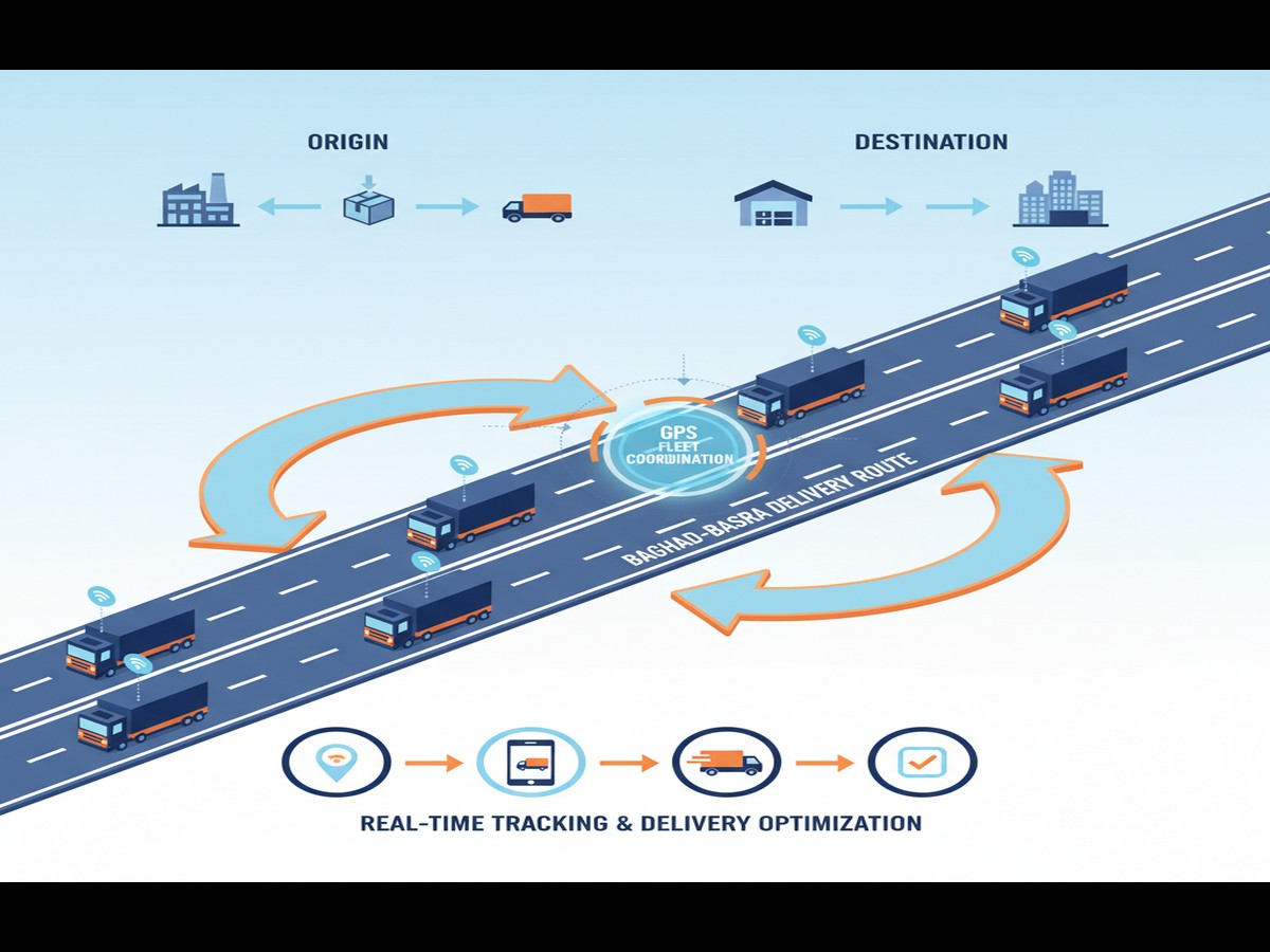Digital freight forwarding services iraq tracking system for Iraq/Kurdistan supply chain management - freight services iraq