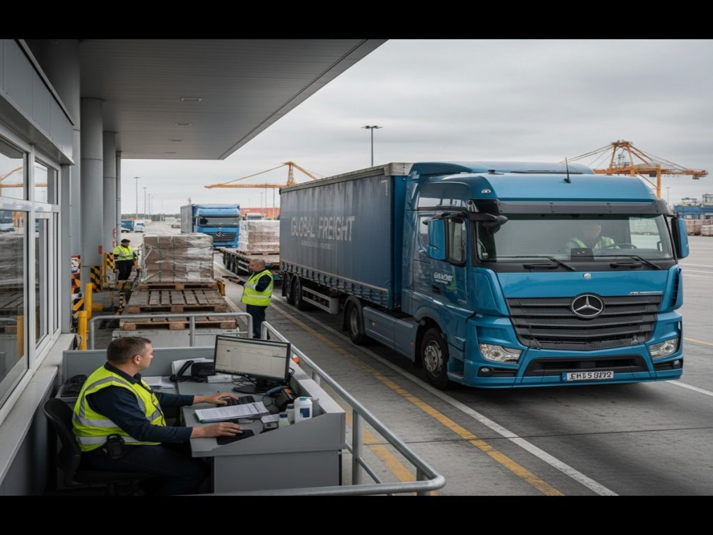 major trade routes iraq logistics operations in modern Iraq warehouse facility - Major trade routes in Iraq