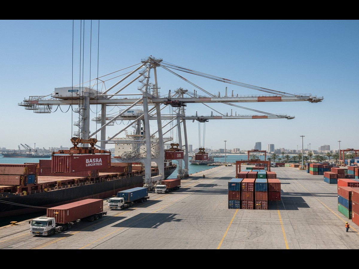 services transporting goods to southern iraq logistics operations in modern Iraq warehouse facility - Iraq regional logistics