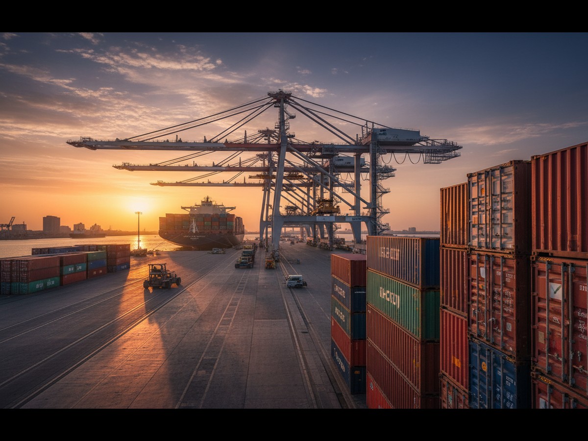 customs brokerage iraq logistics operations in modern Iraq warehouse facility