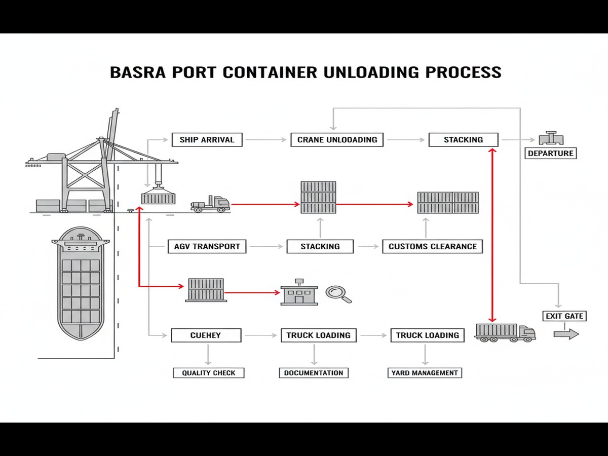Cargo truck transporting efficient supply chain kurdistan on Iraq highway for cross-border logistics