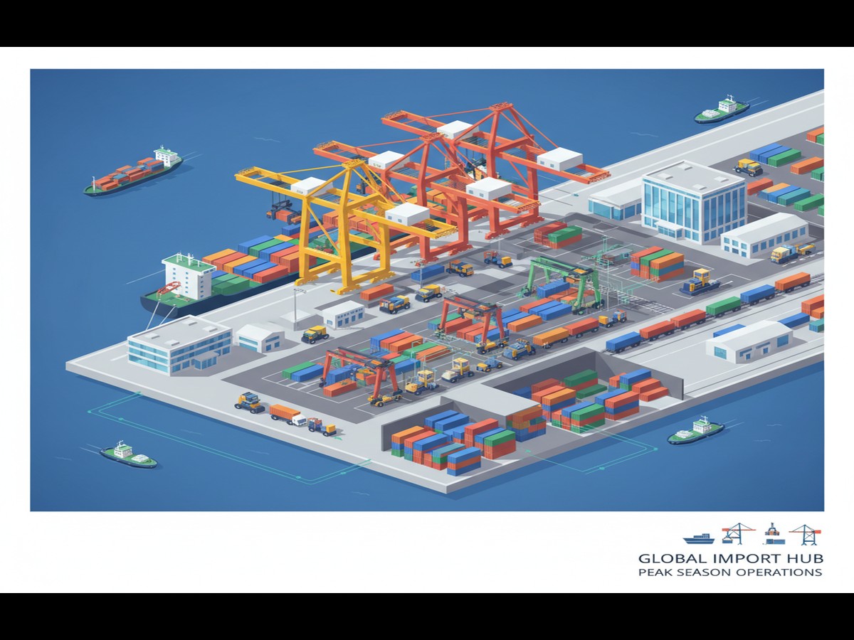 Cargo truck transporting international cargo insurance services on Iraq highway for cross-border logistics