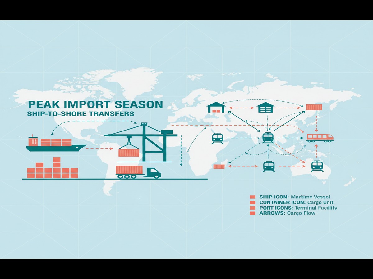 Cargo truck transporting shipping to iraq from usa on Iraq highway for cross-border logistics - cargo services kurdistan