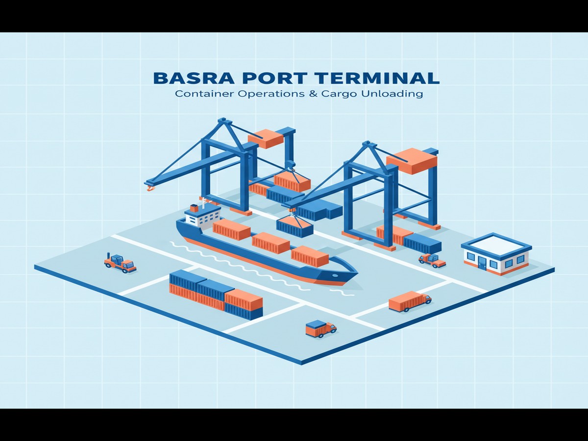 Digital services transporting goods to southern iraq tracking system for Iraq/Kurdistan supply chain management