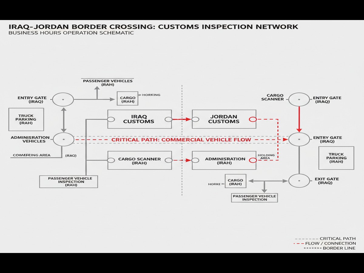 Digital the customs clearance process in iraq tracking system for Iraq/Kurdistan supply chain management