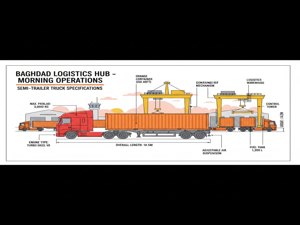 Digital different shipment methods tracking system for Iraq/Kurdistan supply chain management - shipping to iraq