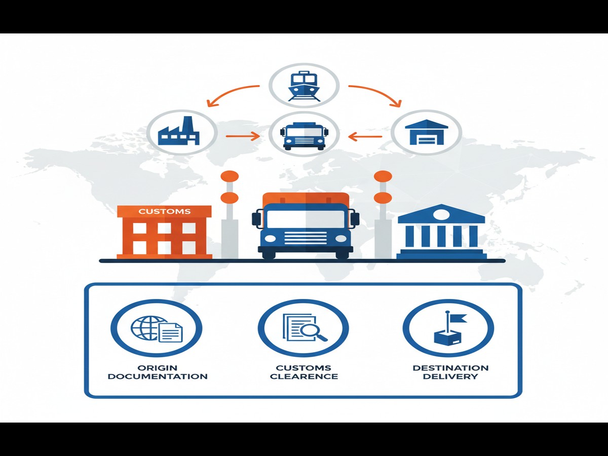 Digital FCL and LCL shipping tracking system for Iraq/Kurdistan supply chain management