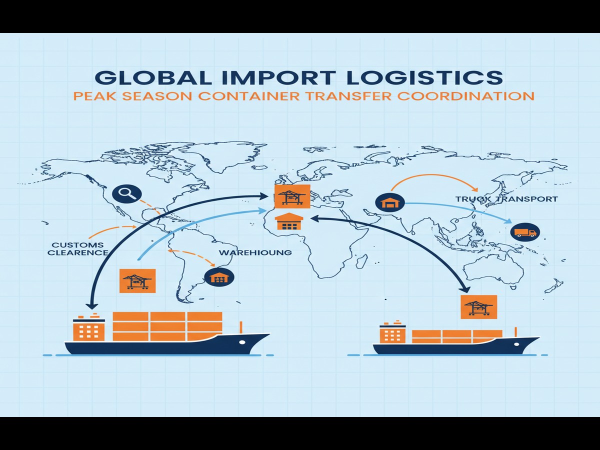 Illustration of Pre-Shipment Planning & Route Optimization in Iraq General - logistics baghdad