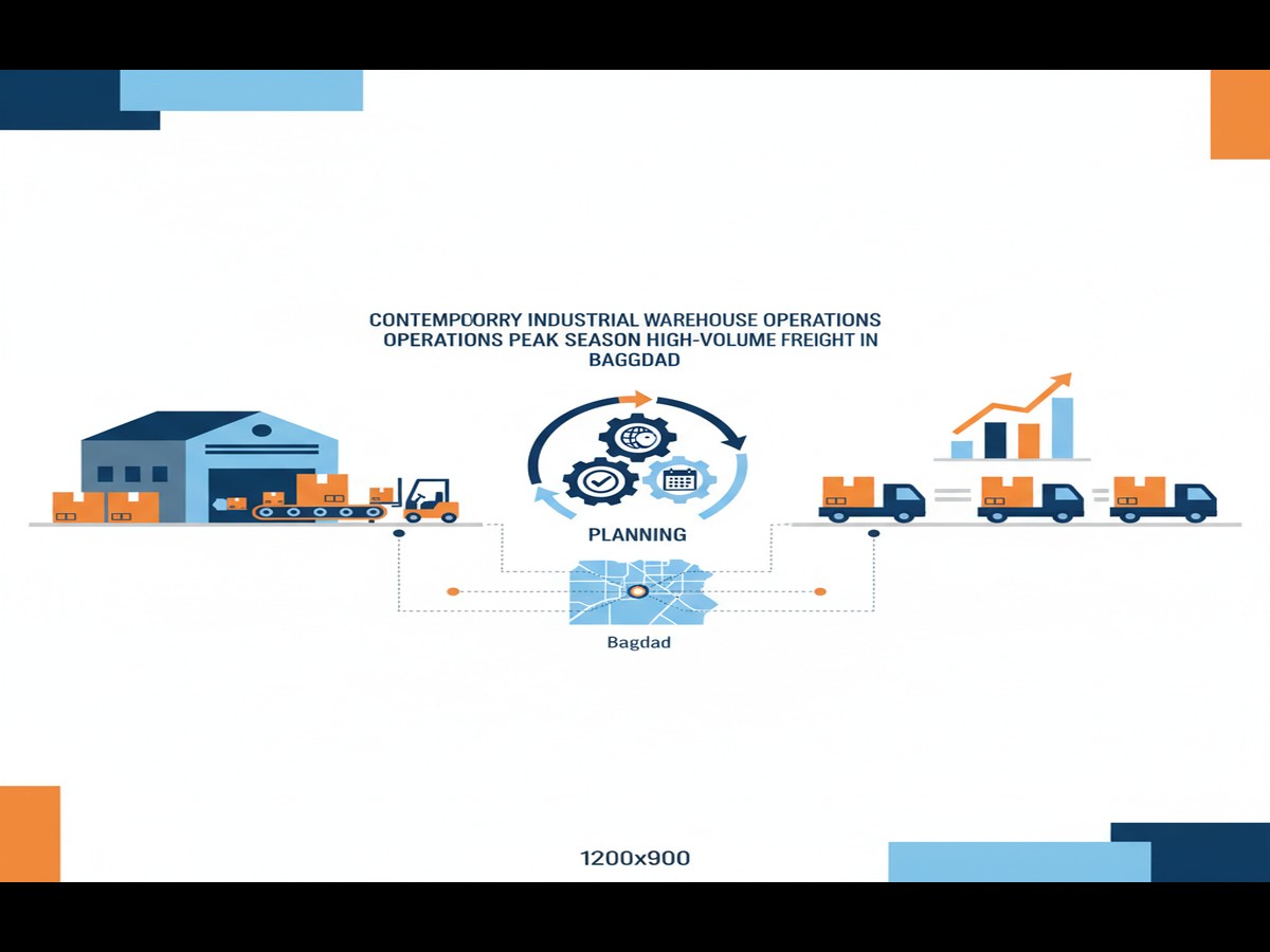 Illustration of Future-Proofing Your Iraq Logistics Strategy in Baghdad - trusted logistics iraq