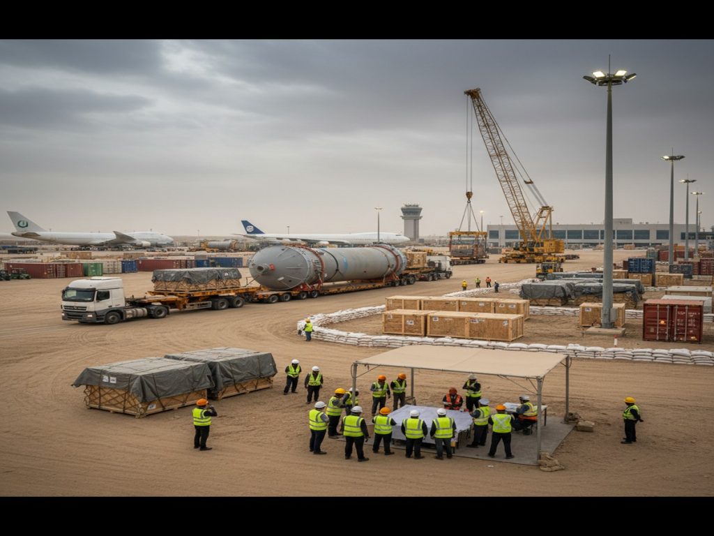 Your Gateway to Iraq: Project Logistics Expertise in Ports Airports - heavy lift logistics iraq