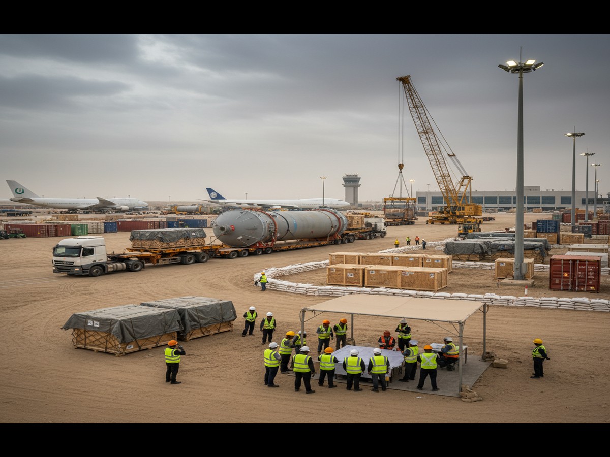 Your Gateway to Iraq: Project Logistics Expertise in Ports Airports - heavy lift logistics iraq