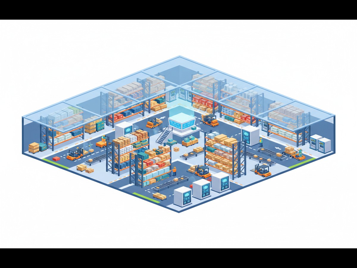 3D visualization of Iraq Warehouse Rental: Choosing the Right Type ... in Iraq General - rent warehouse iraq
