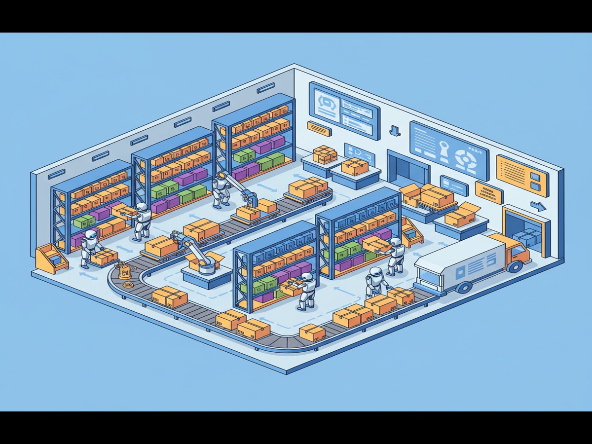 3D visualization of Industries We Serve: Tailored Erbil Warehouse L... in Iraq General - warehouse services erbil