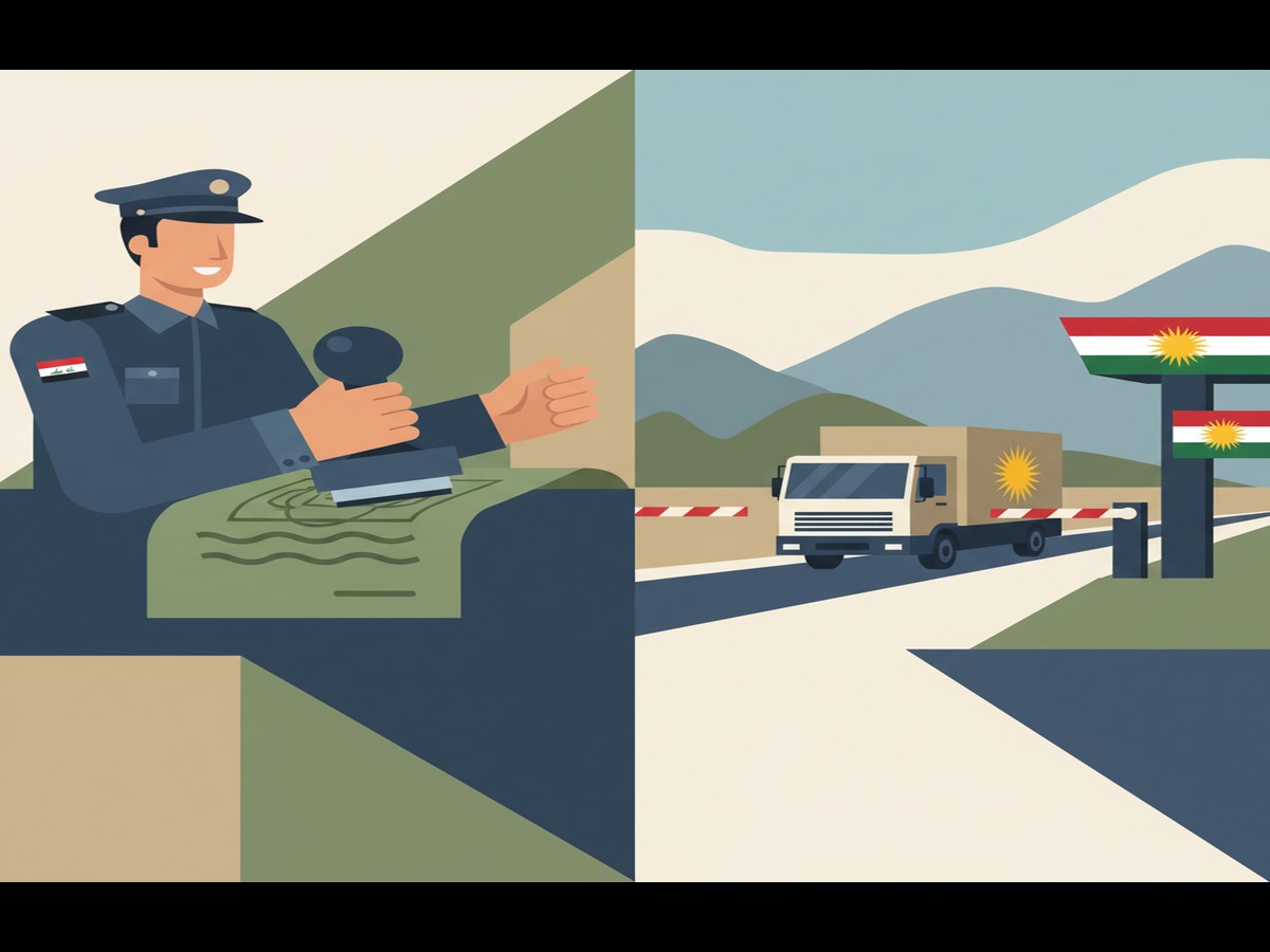 Illustration of Navigating Iraqi Import and Export Requirements in Iraq And Kurdistan - trade documents iraq