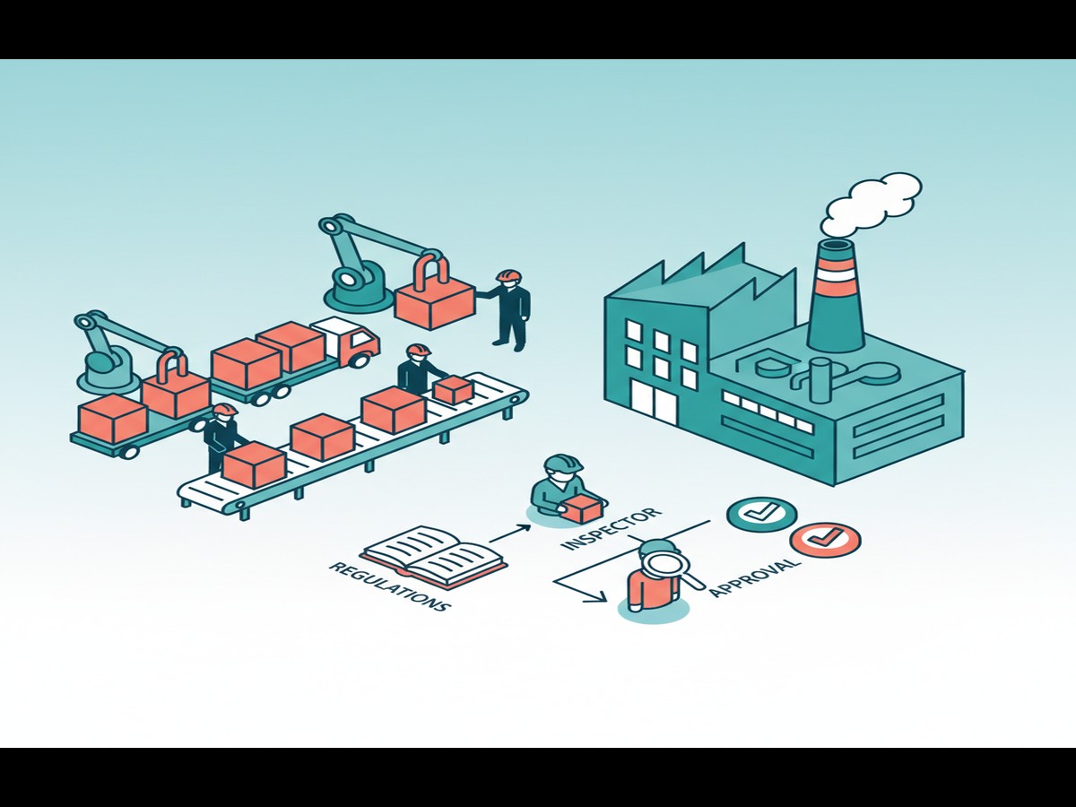 Illustration of گام اول: دریافت کارت بازرگانی و مجوزهای لازم بر... in Baghdad - مجوز صادرات به عراق