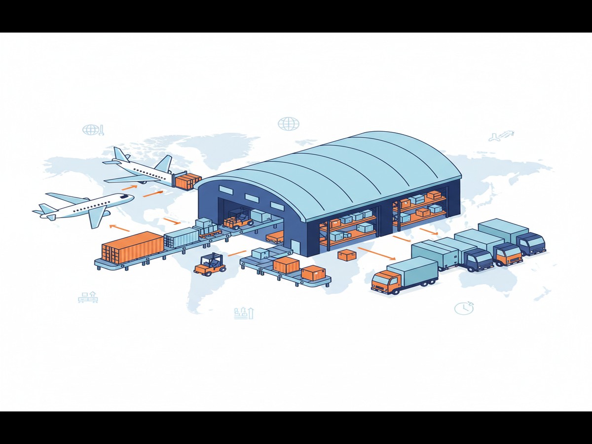 Illustration of استانداردهای صادرات ماشین‌آلات و لوازم خانگی به... in Baghdad - صادرات ماشین آلات به عراق