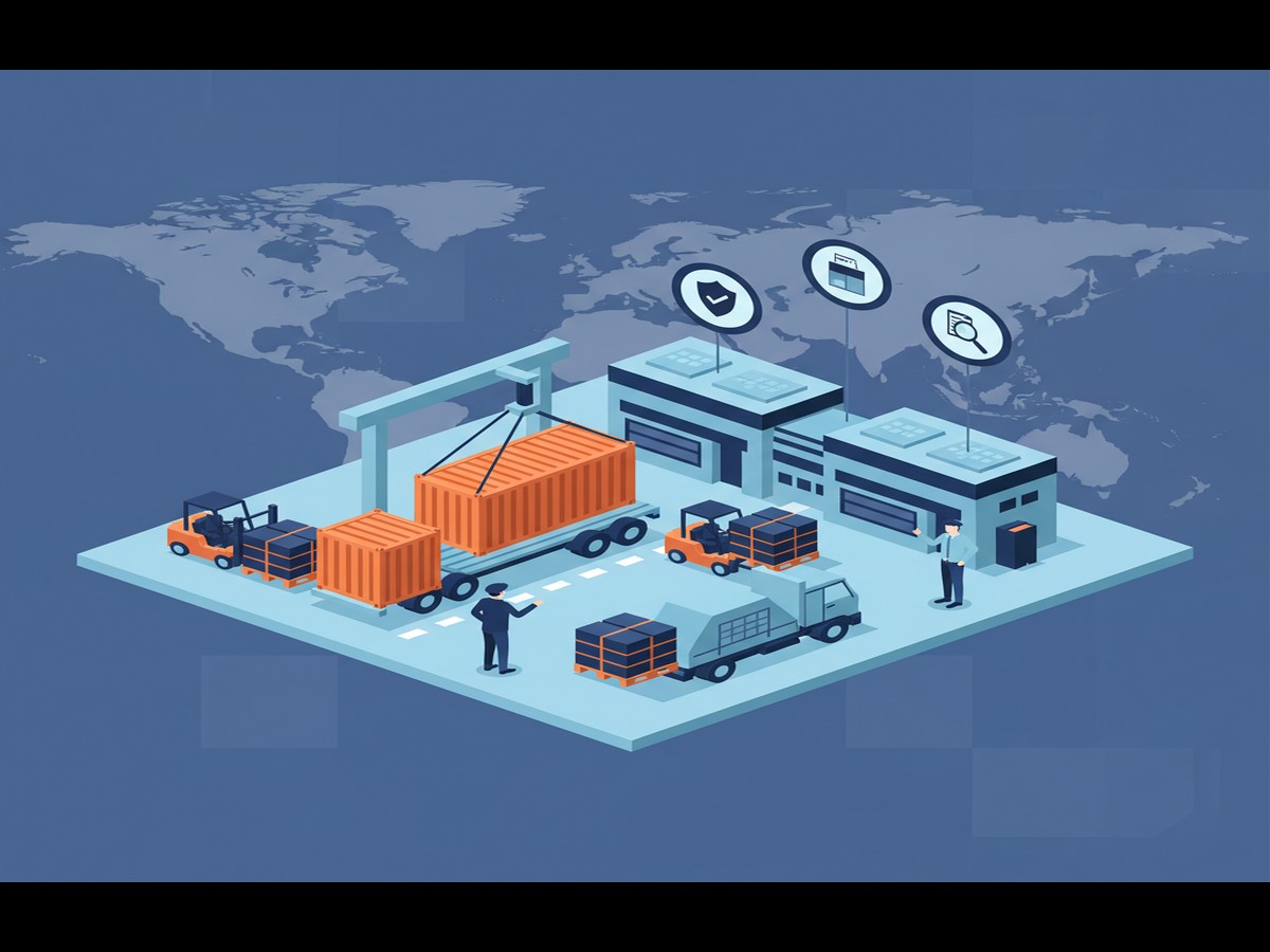 Illustration of استفاده از شرکت‌های واسط تجاری و خدمات مالی نوین in Cross Border Iran - صادرات ریالی به عراق و افغانستان