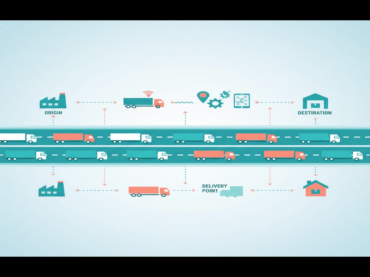 Illustration of انتخاب شرکت حمل و نقل میوه به عراق: کاهش ریسک و... in Baghdad - دمای مناسب حمل میوه به عراق