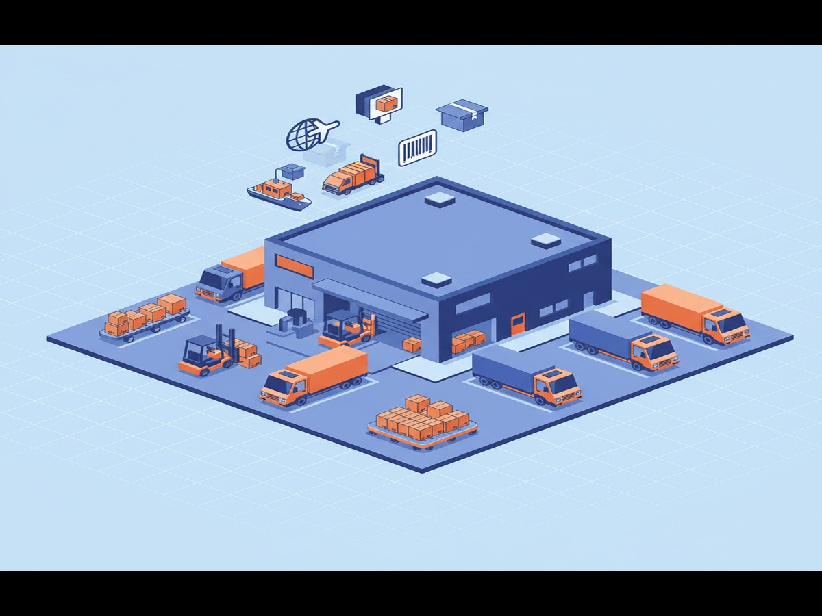 Illustration of Optimizing Your Supply Chain with Direct Drive ... in Erbil - Industrial freight transport in Iraq
