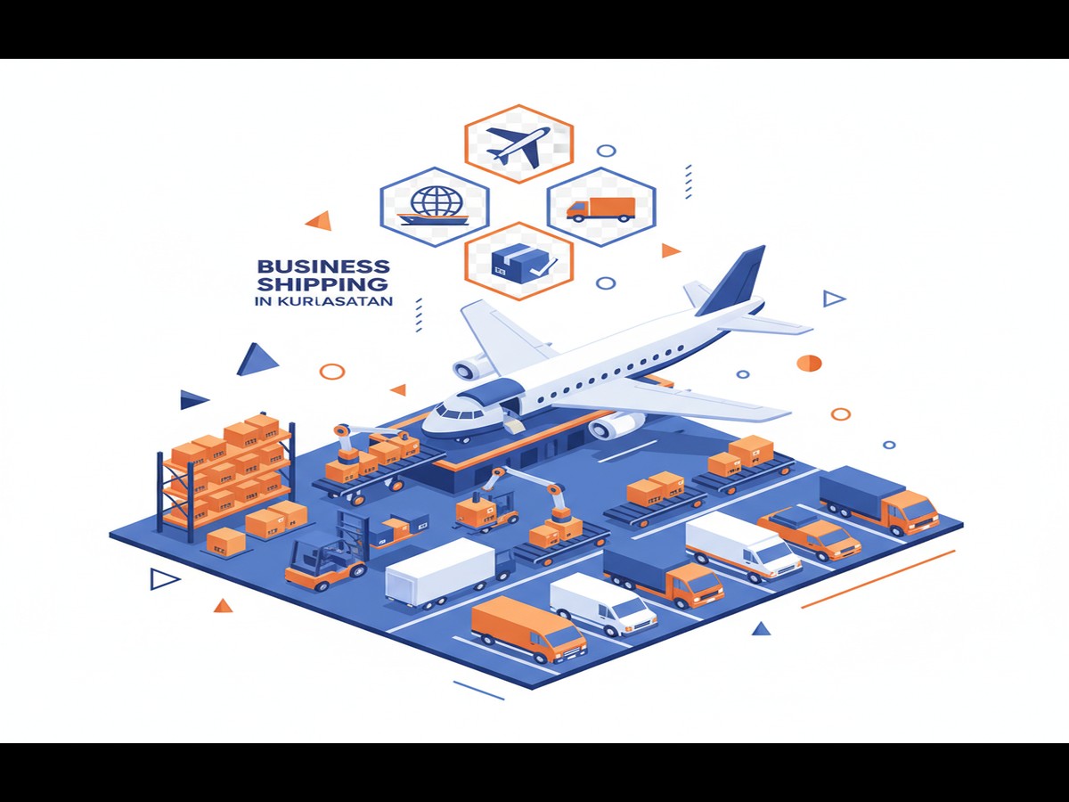 Illustration of Packaging and Labeling Guidelines for Shipments... in Erbil - Industrial freight transport in Iraq