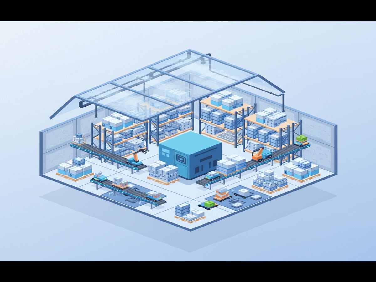3D visualization of Partnering for Success: Selecting the Right 3PL... in Iraq General - distribution center iraq