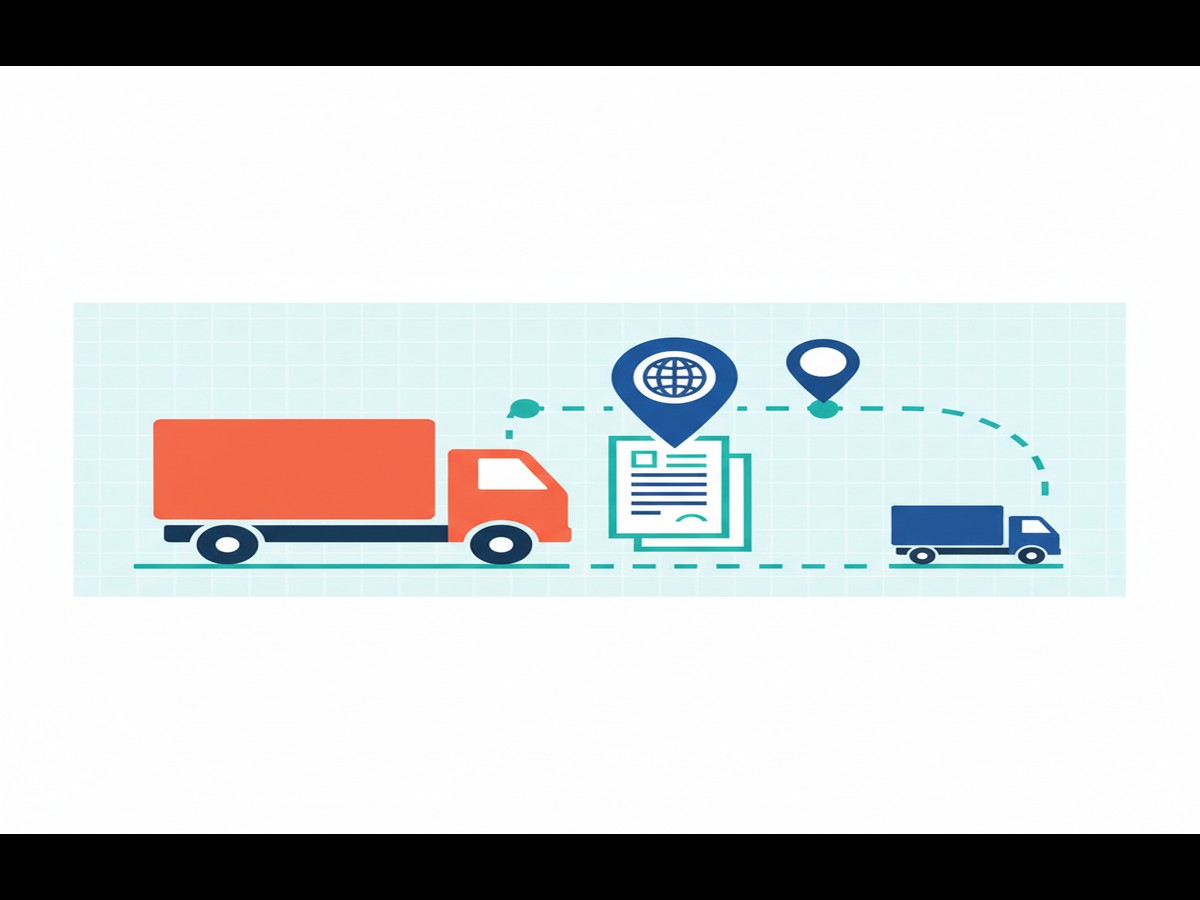Illustration of نقش اینکوترمز (Incoterms) در تعیین هزینه‌های نه... in Cross Border - هزینه گمرک عراق