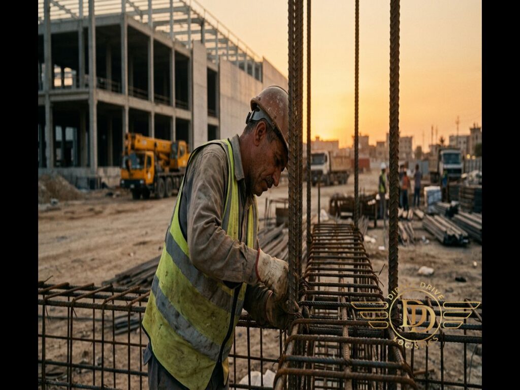 صادرات میلگرد و آهن به عراق نمایش حرفه‌ای محصول در بغداد - سود صادرات میلگرد به عراق