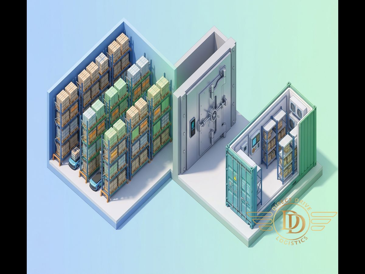 containerized storage solutions Iraq warehouse logistics - high security vault storage