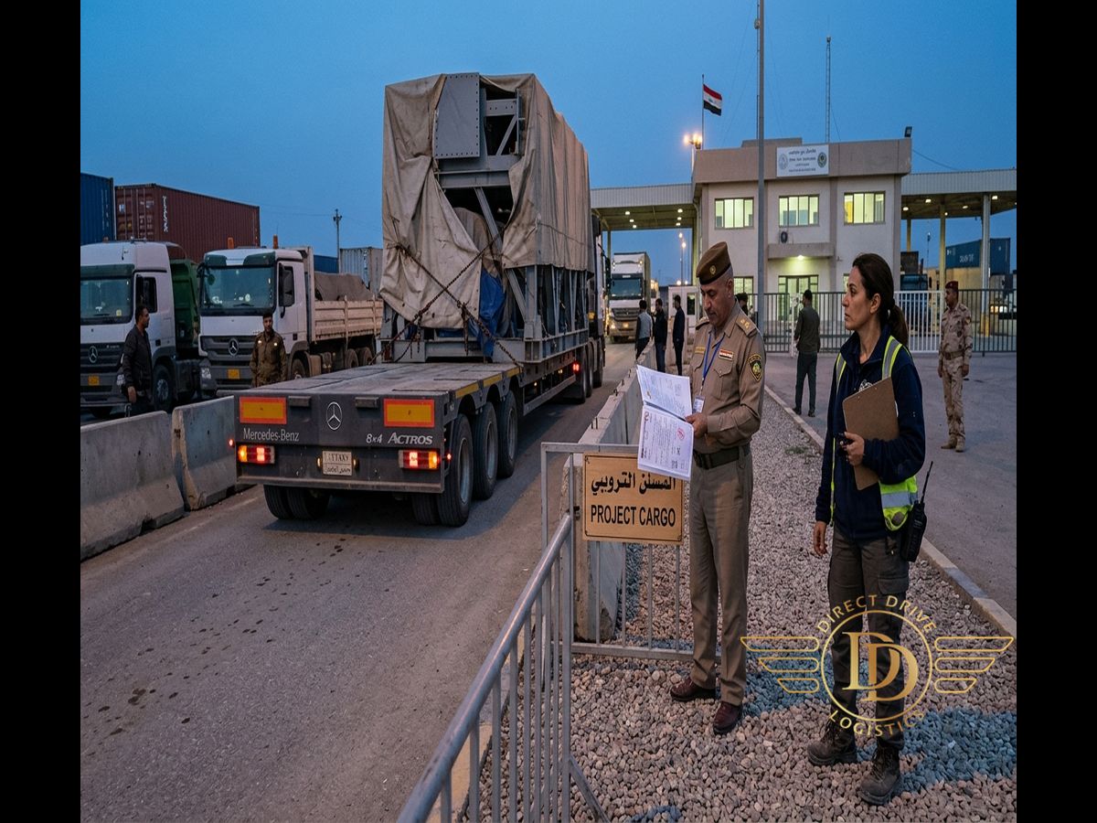 Iraq shipping problem solutions customs clearance process - successful cargo delivery Iraq