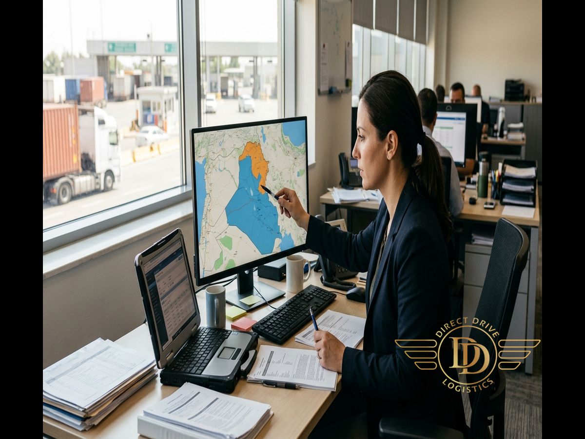 قوانین گمرکی اقلیم کردستان عملیات حمل زمینی در مرز - ترخیص کالا در اربیل