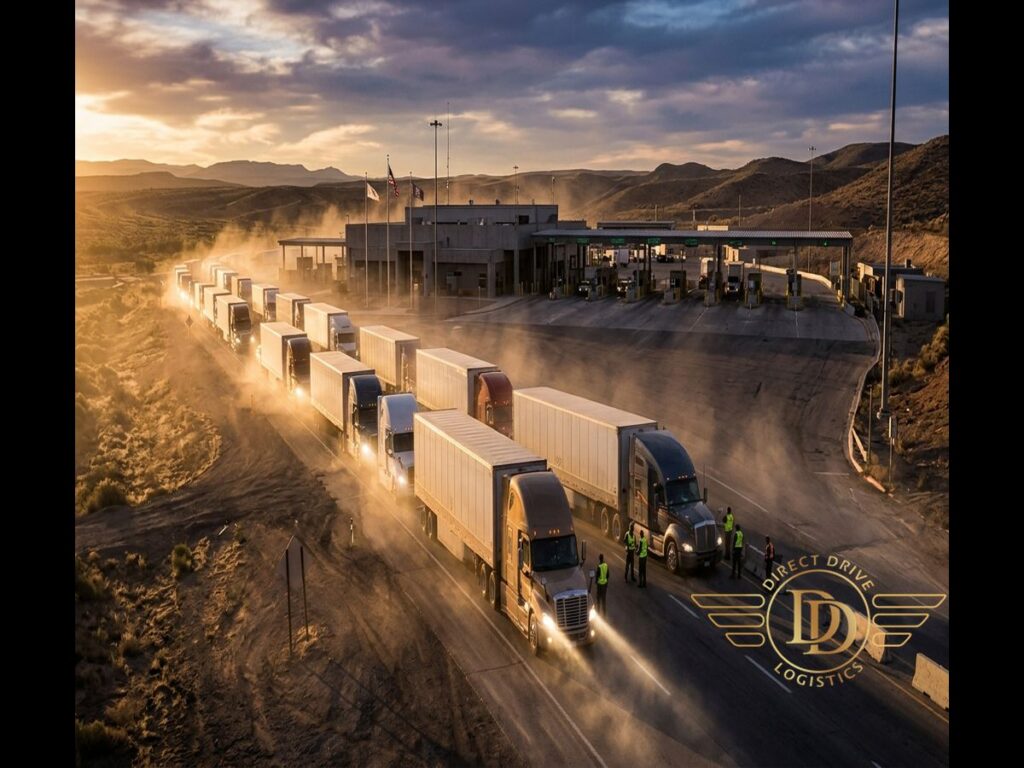 Iraq cross-border logistics customs clearance process in border crossing - Turkey to Iraq truck transport