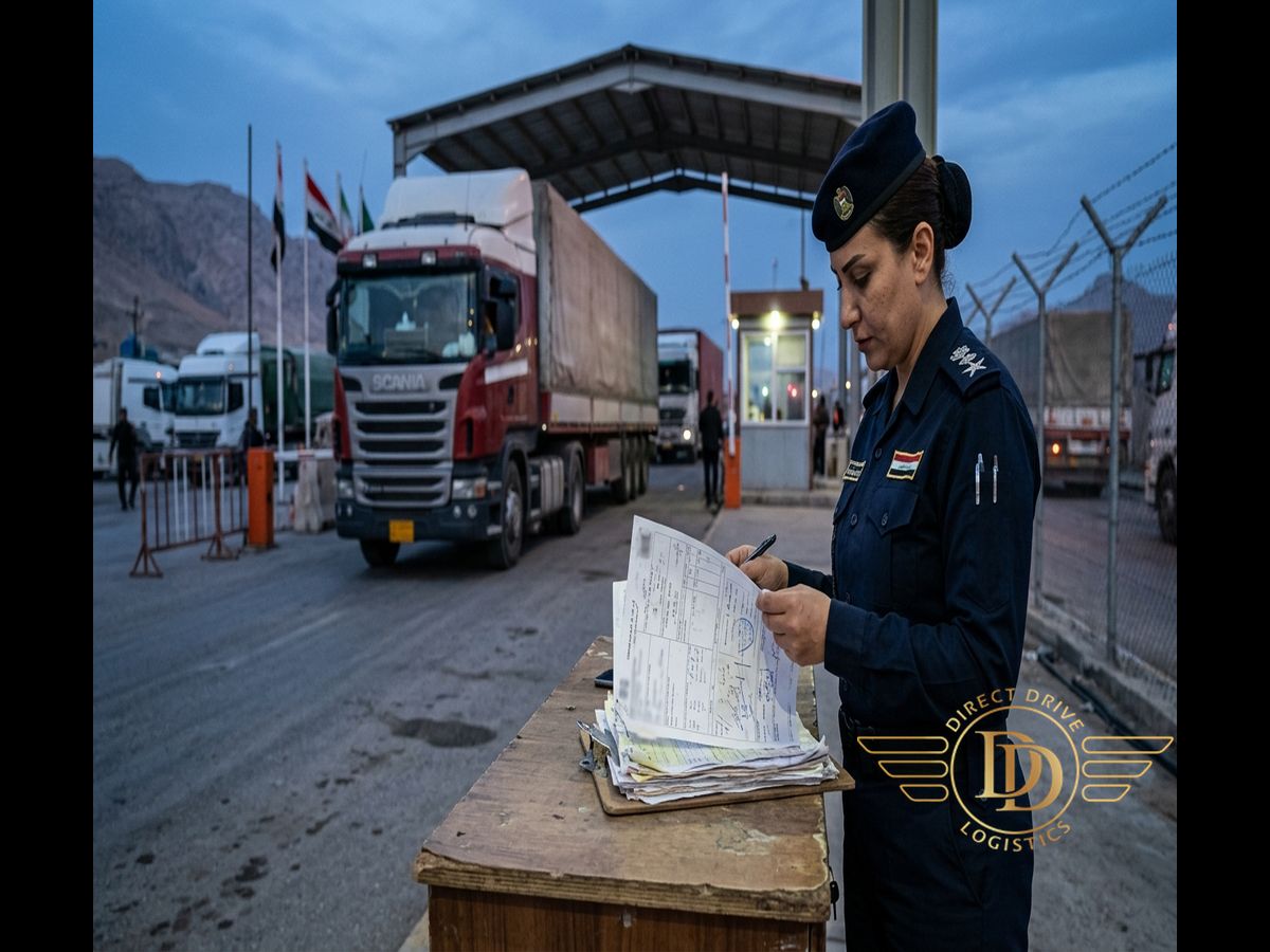قوانین گمرکی واردات از عراق عملیات حمل زمینی در مرز - شرکت ترخیص کار