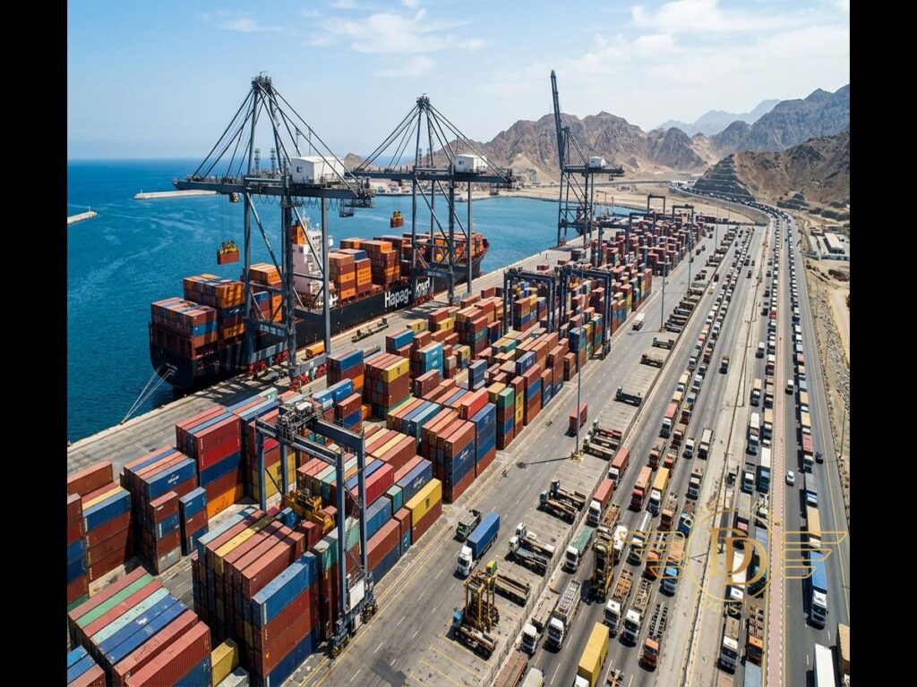 routes Khor Fakkan to Baghdad road transport operations - UAE Iraq trade corridor