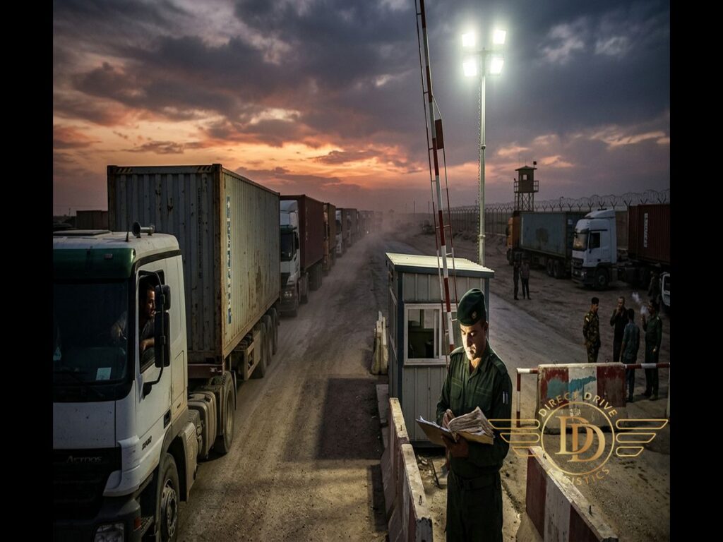 Factory Output Distribution Iraq warehouse logistics