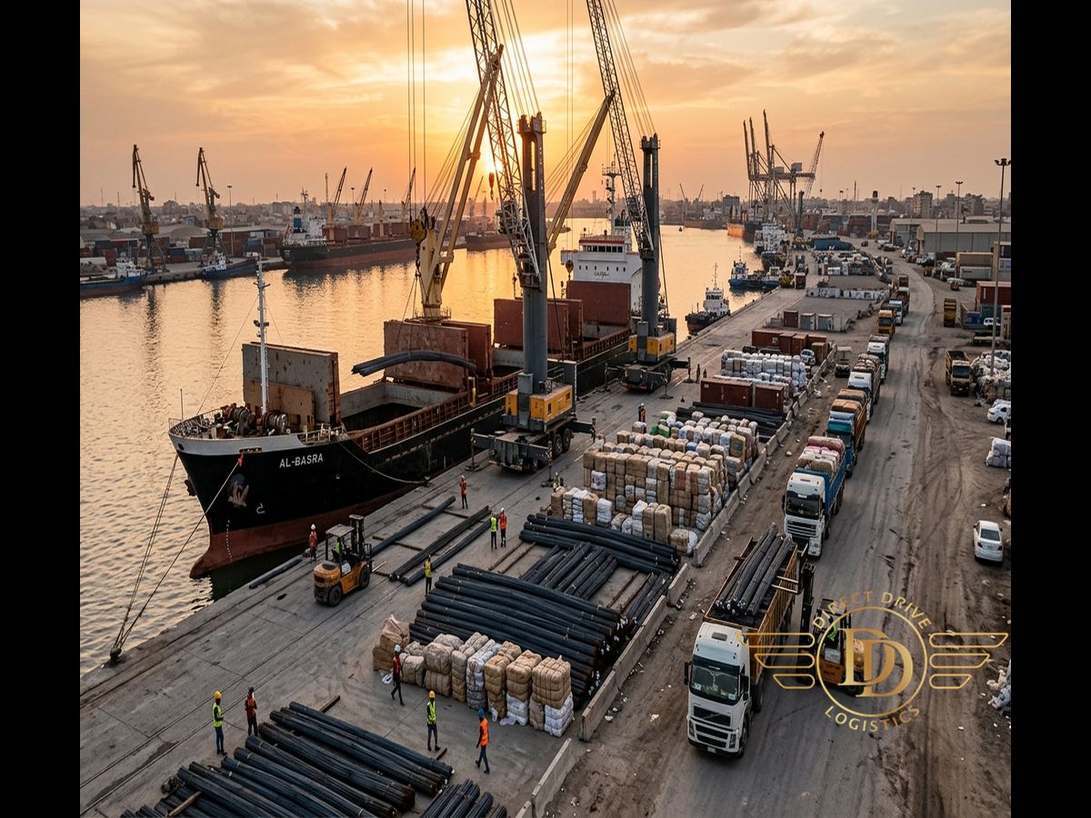 Factory Output Distribution Iraq warehouse logistics - Iraqi non-oil industries