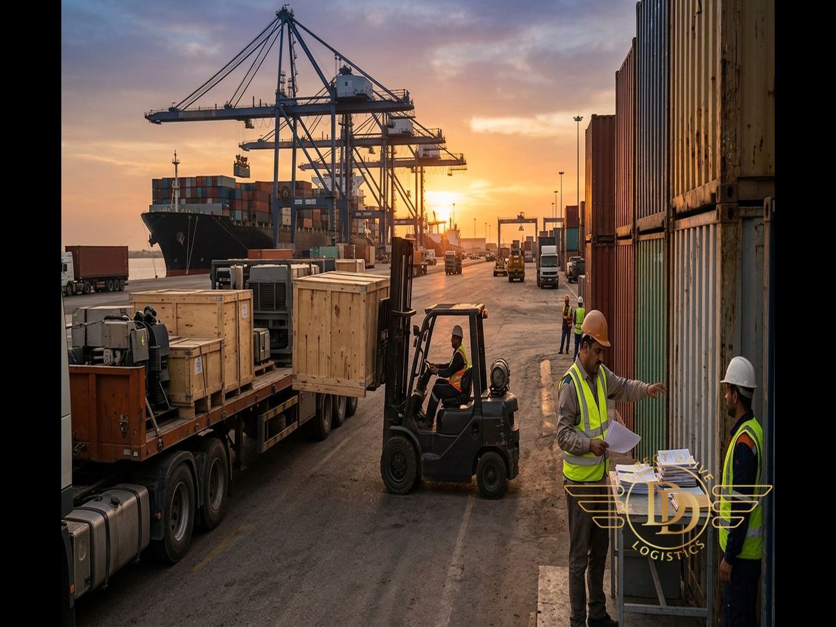cross-border shipping Iraq maritime services in Basra