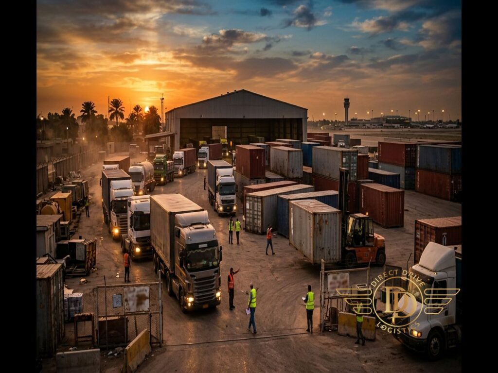 فریت بار عراق عملیات هوایی در بغداد - مشکلات ارسال به