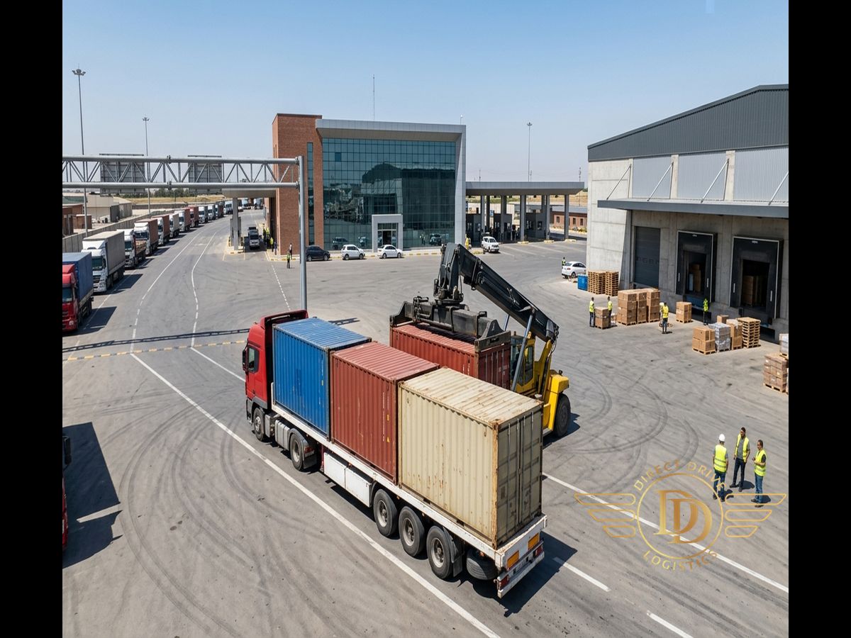 kurdistan region customs solutions professional service demonstration in Erbil - ibrahim khalil border logistics