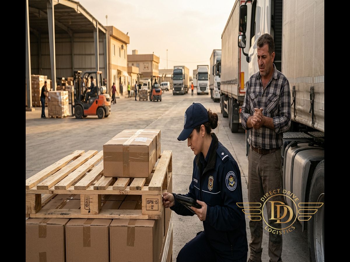 Cargo packaging services in Erbil professional service demonstration - wood treatment certificate