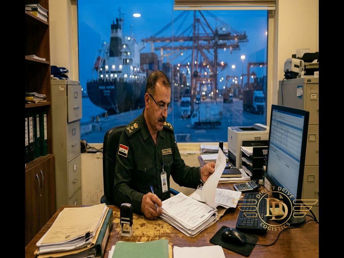 iraq freight broker services professional service demonstration in Baghdad - KRG customs clearance
