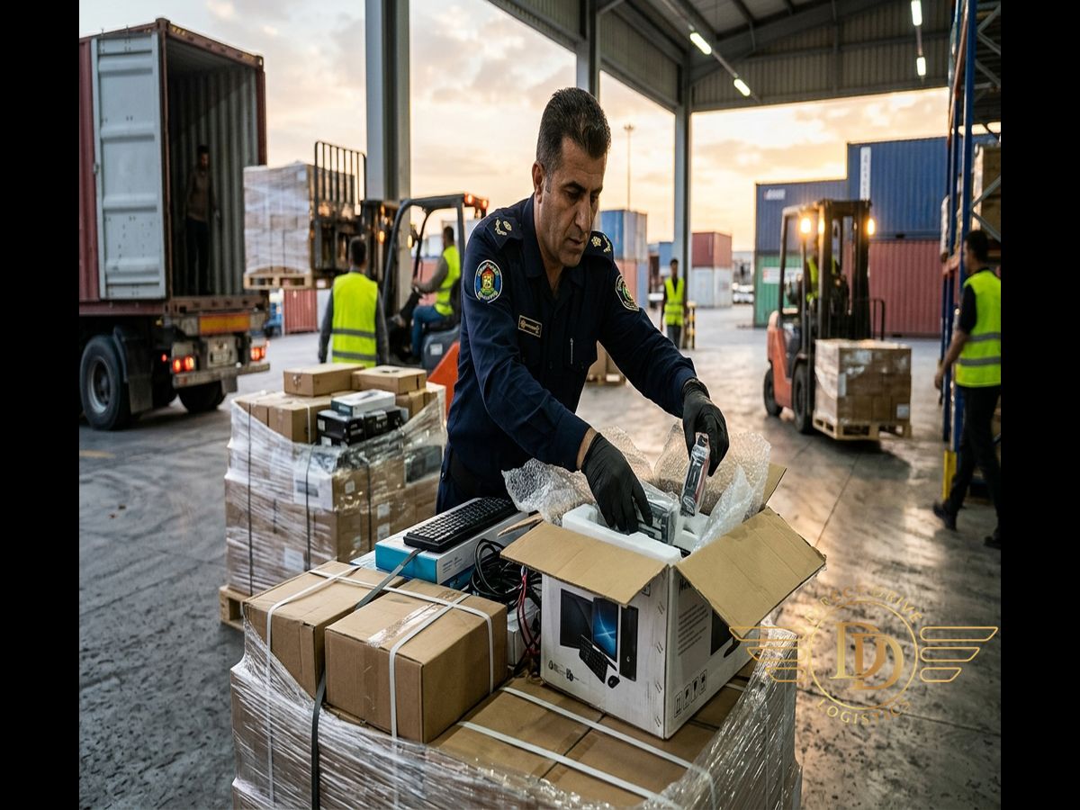 Cargo packaging services in Erbil professional service demonstration - shipping success stories Iraq