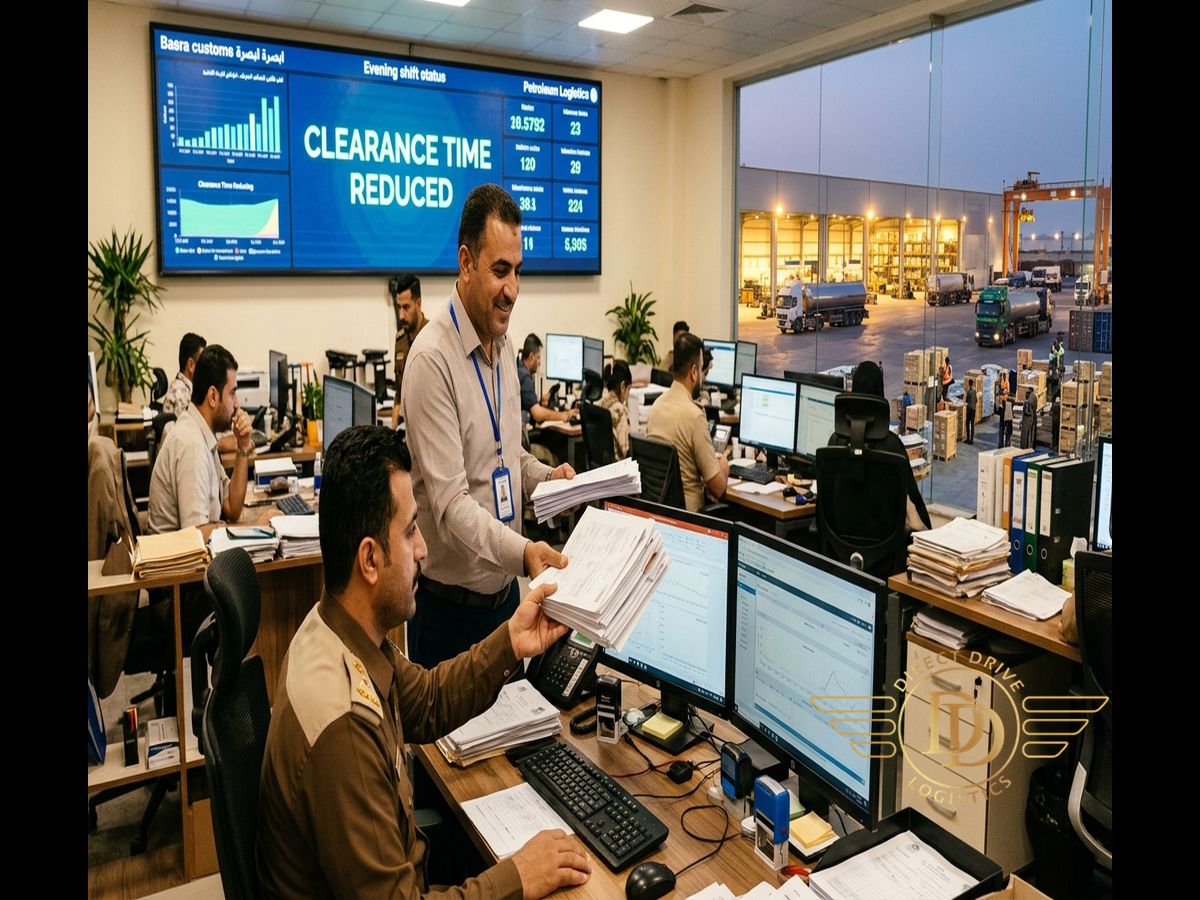 hazardous materials warehousing Iraq warehouse logistics in Basra