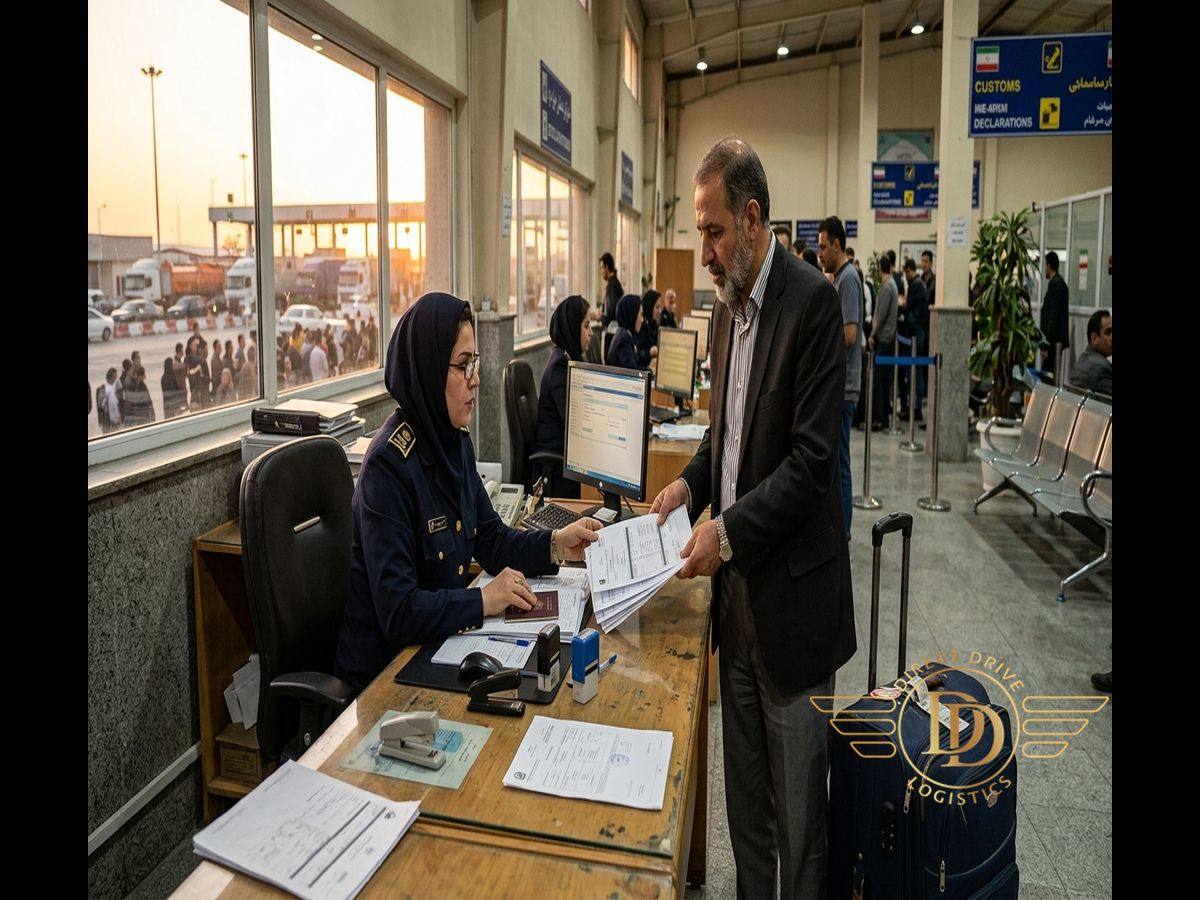 مراحل ترخیص بار مسافری عراق فرآیند گمرکی در مرز - جلوگیری از توقیف کالا