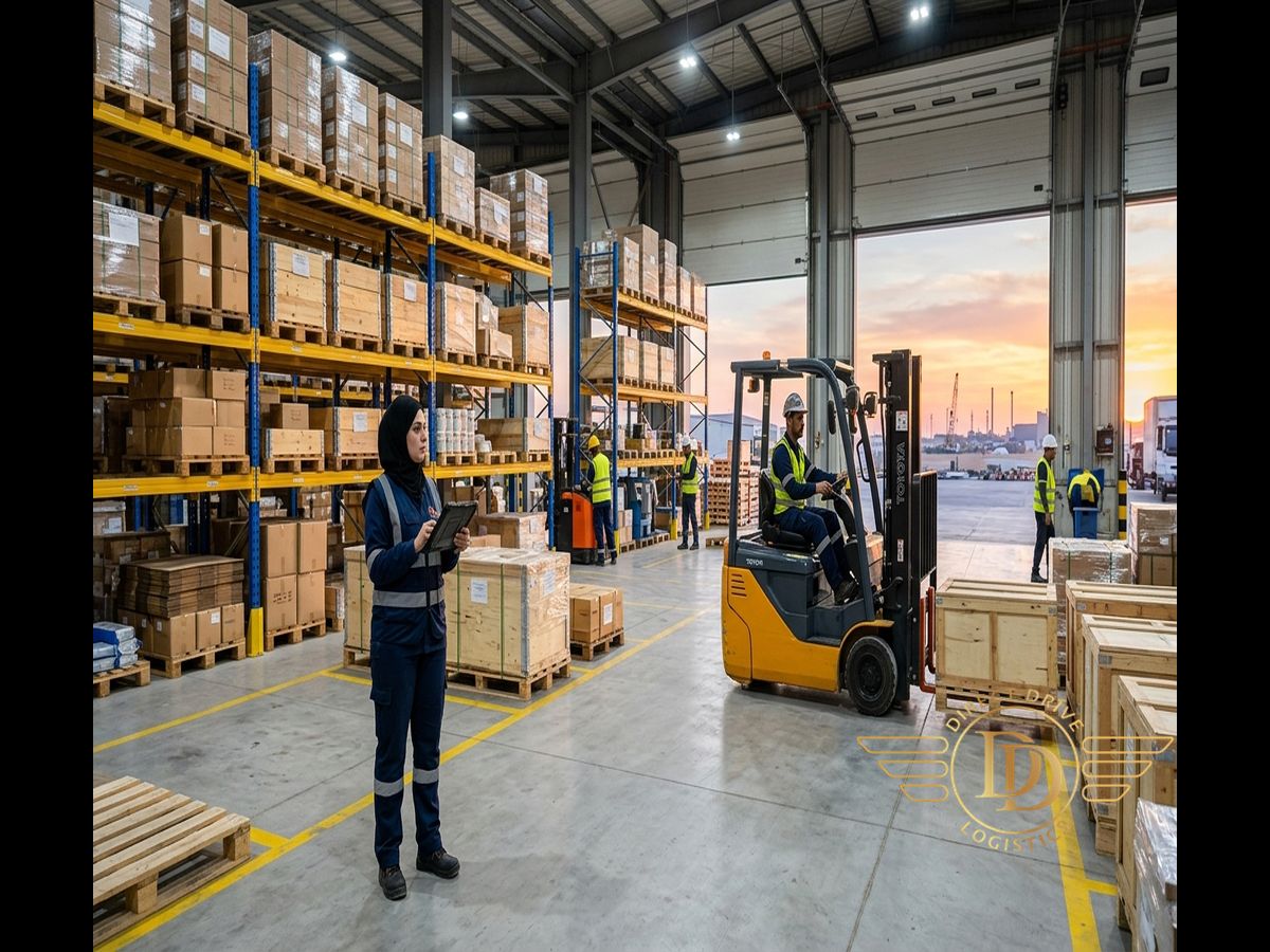 what is warehouse logistics in Basra