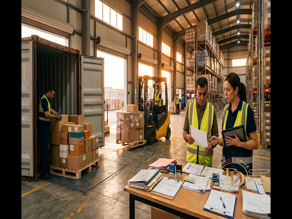 KRG customs clearance agent process in border crossing - preventing shipping delays Iraq