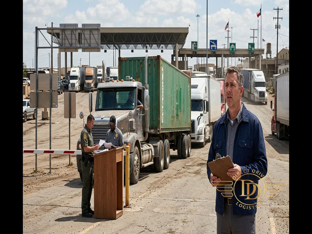 Ibrahim Khalil border status customs clearance process